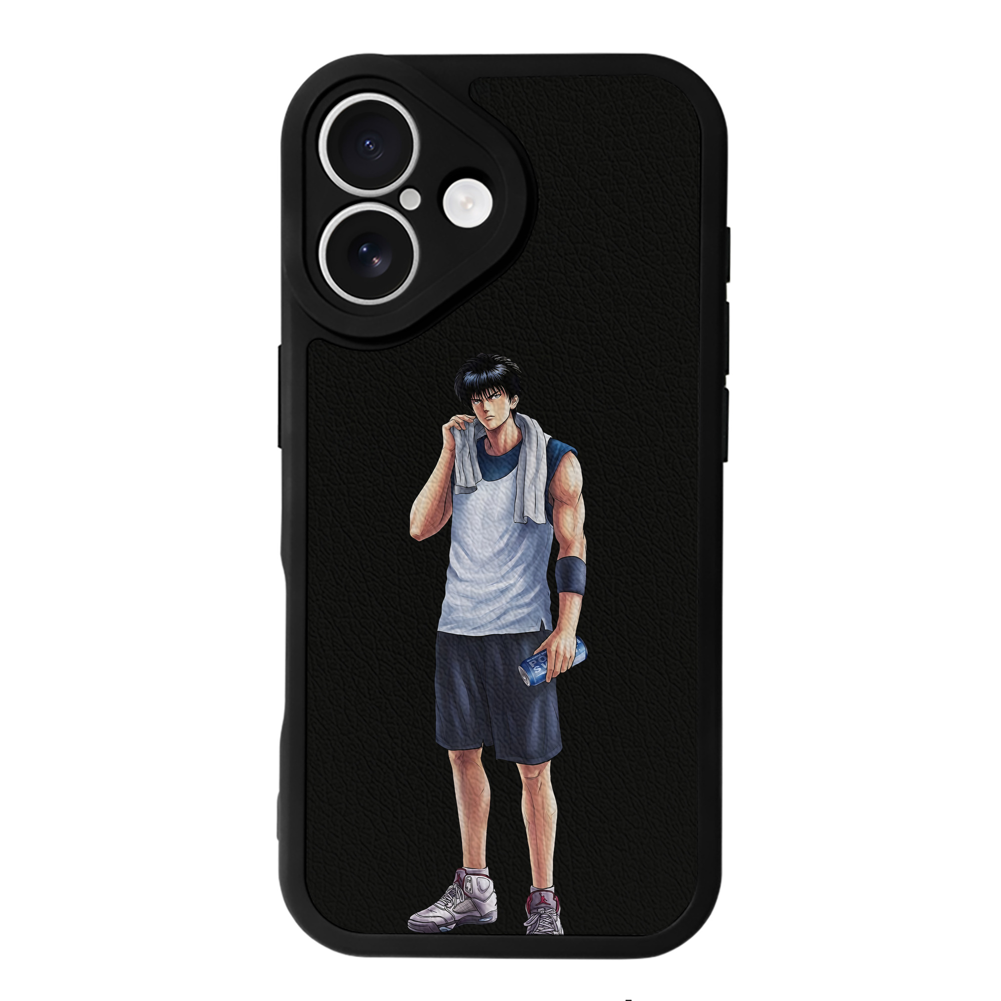 （画像用） SLAM DUNK／スラムダンク 【iPhone 16シリーズ対応】シリコンスマホケース（レザー調） 材質：シリコン
